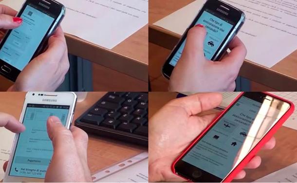 AXA mobile usability test