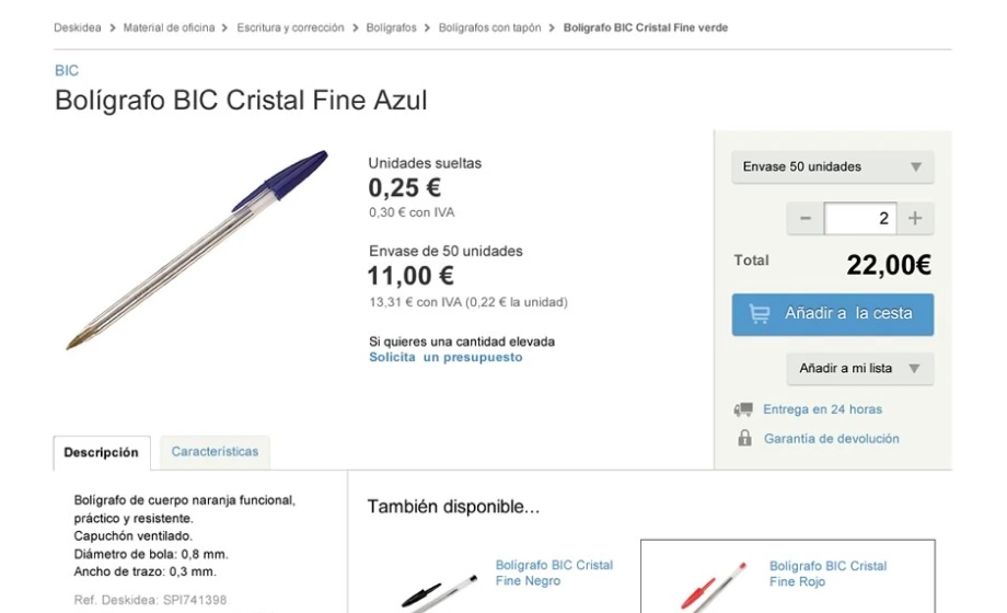 Rediseño de un e-commerce
