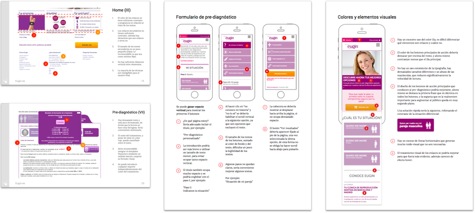 Informe de usabilidad de Eugin